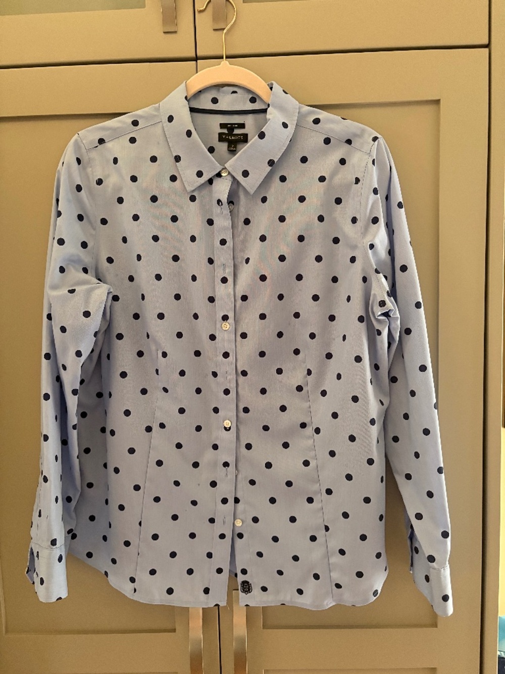 Talbots No-Iron shirt size 12